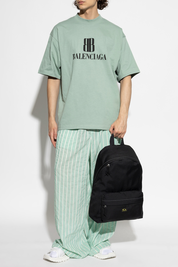 Tシャツ・カットソー BALENCIAGA SS25 RIP STOP (814719 TQP131140) Balenciaga T-shirt with printed logo | Men's Clothing | Vitkac